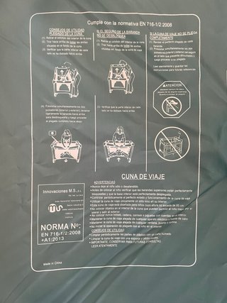 Parque Cuna de Viaje Bebé MS