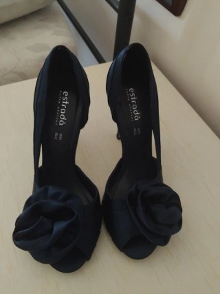 Scarpe e Borsa Cerimonia blu