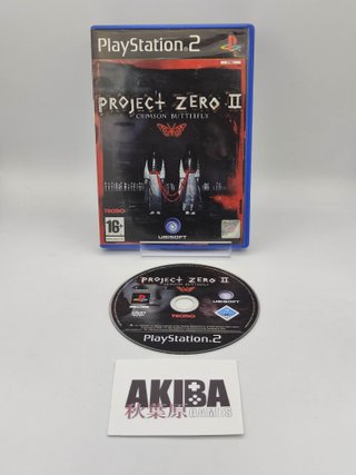 Project Zero II Crimson Butterfly PS2 PAL
