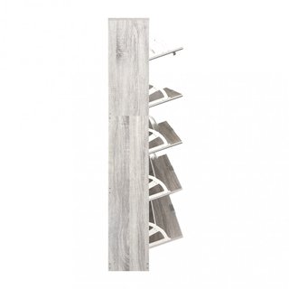 Scarpiera Specchio 5 Ante a Ribalta 60x24x180cm