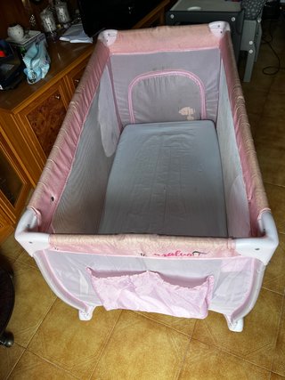 Pack Cuna Parque Asalvo + 3 Juguetes Bebé