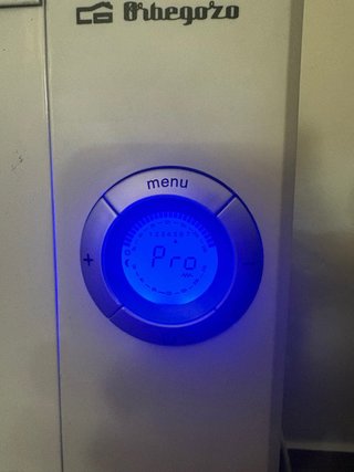 Radiador bajo consumo blanco