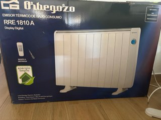 Radiador bajo consumo blanco