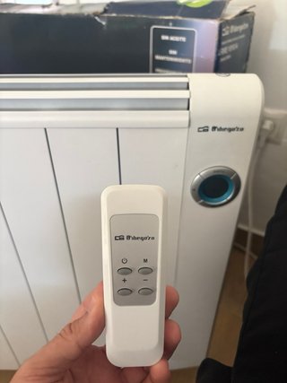 Radiador bajo consumo blanco