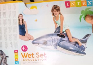 Flotador tiburón Intex Wet Set Collection