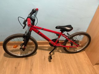 Bicicleta Infantil Roja
