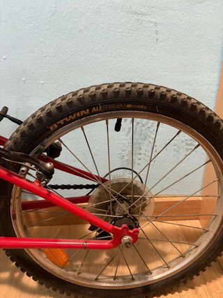 Bicicleta Infantil Roja