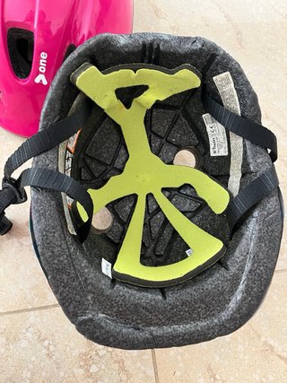 Casco Btwin Infantil Bicicleta y Patinaje