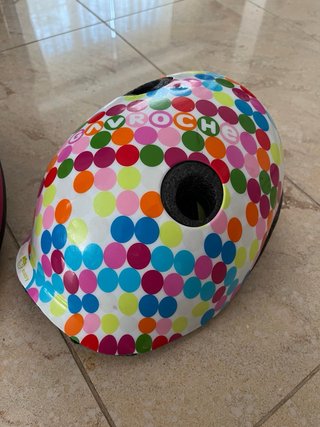 Casco Btwin Infantil Bicicleta y Patinaje
