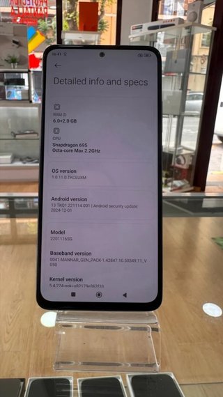 Xiaomi Redmi Note 11 Pro 5G 128GB Negro