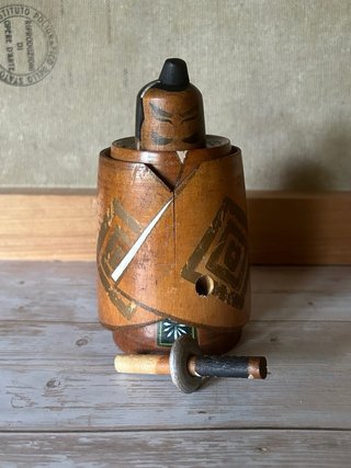 Kokeshi vintage - Miyashita Hajime (11,5 cm)