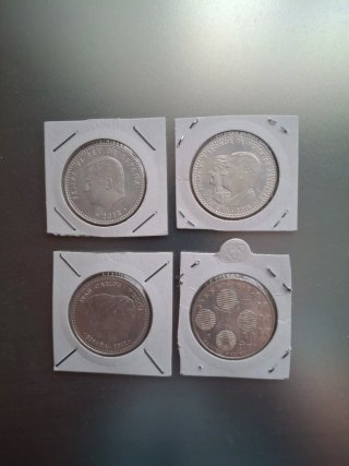 Lote 4 monedas 30 Euro