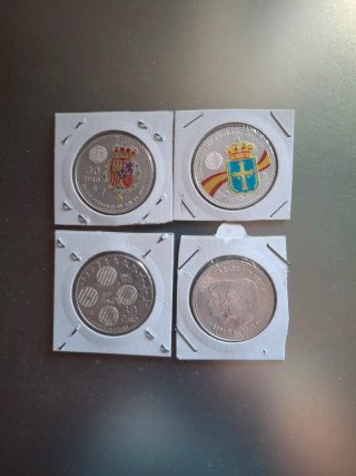 Lote 4 monedas 30 Euro