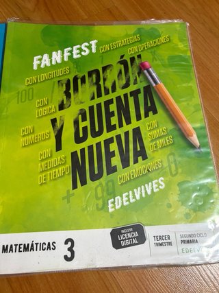 Matemáticas 3, Segundo Ciclo Primaria, FanFest