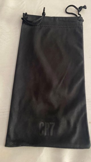 Custodia occhiali CR7 tessuto nero