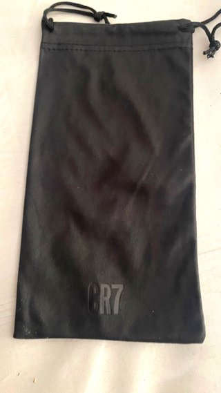 Custodia occhiali CR7 tessuto nero