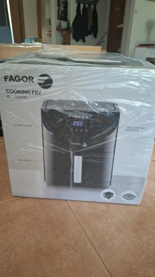 Freidora Aire Fagor 8L 1800W Nueva