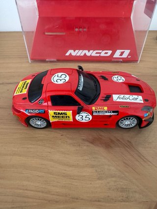 Coche Slot Ninco Rojo 35
