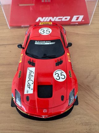 Coche Slot Ninco Rojo 35
