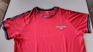 Camiseta Roja Manga Corta