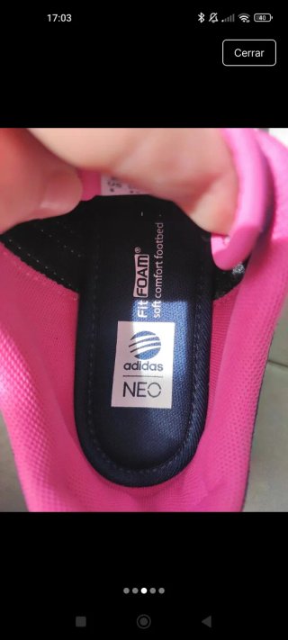 Zapatillas Adidas Azul y Rosa