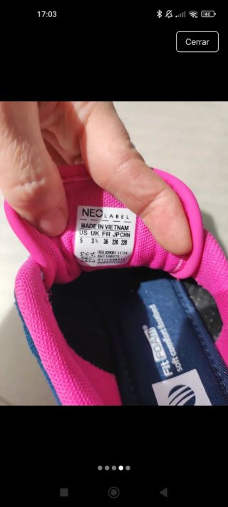 Zapatillas Adidas Azul y Rosa