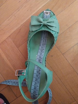 Sandalias Pons Quintana piel trenzada verde