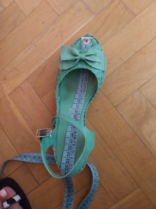 Sandalias Pons Quintana piel trenzada verde