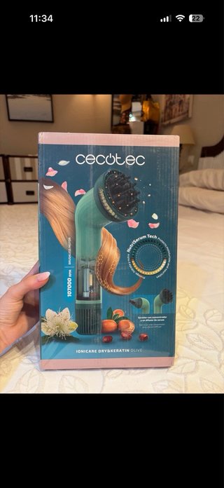 Secador Cecotec Ionicare Dry&Keratin Olive