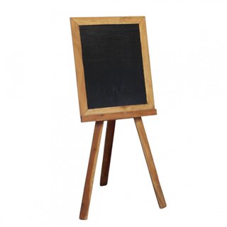 Lavagna con Cavalletto Pieghevole Legno Massello