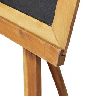 Lavagna con Cavalletto Pieghevole Legno Massello