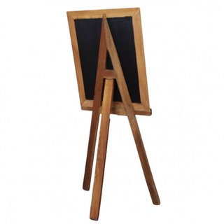Lavagna con Cavalletto Pieghevole Legno Massello