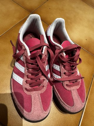 Zapatillas Adidas Rosas y Blancas
