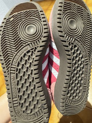 Zapatillas Adidas Rosas y Blancas