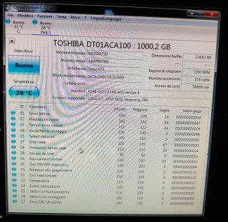 Hard disk Toshiba 1TB