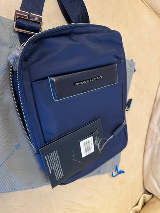 Borsello Piquadro blu