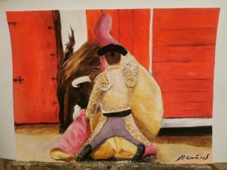 Óleo sobre papel multitécnica Canson