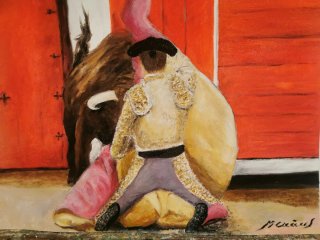 Óleo sobre papel multitécnica Canson