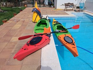 2 Kayaks Desmontables en 3 Módulos