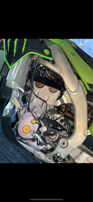 Kawasaki KX250 Motocross Moto Verde 2023
