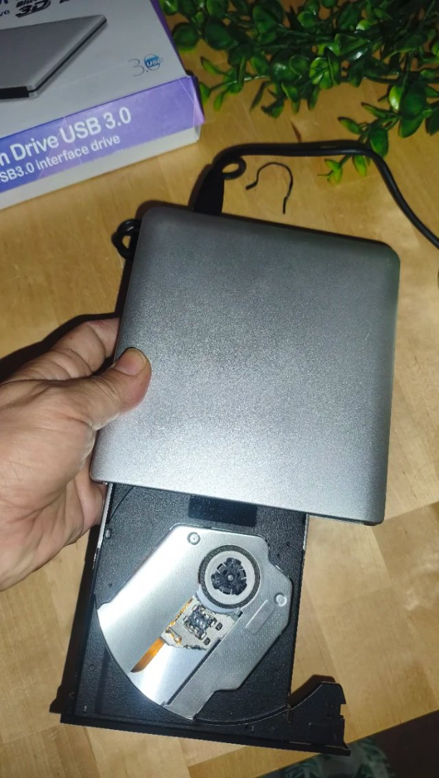 Reproductor Blu-ray/DVD/CD Externo USB 3.0
