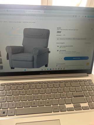 Sillón Ikea Gris Nuevo a Estrenar