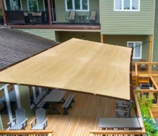 Tenda da sole 4x3 per esterni beige