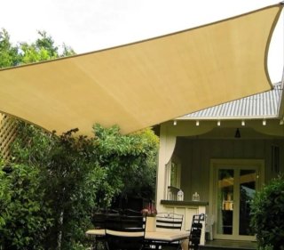 Tenda da sole 4x3 per esterni beige