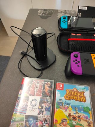 Nintendo Switch Azul/Rojo + Accesorios