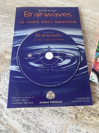 3 Libretti CD Meditazione Brainwaves, Campane Tibe