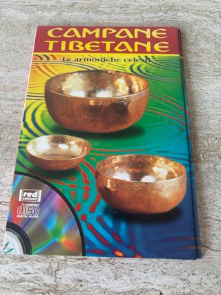 3 Libretti CD Meditazione Brainwaves, Campane Tibe