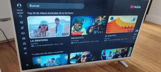 Smart TV Grundig 43 4K Blanca