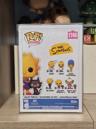 Funko pop Lisa with Snowball #1740 Los Simpson