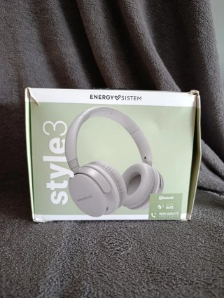Auriculares Energy Sistem Grises y Blancos